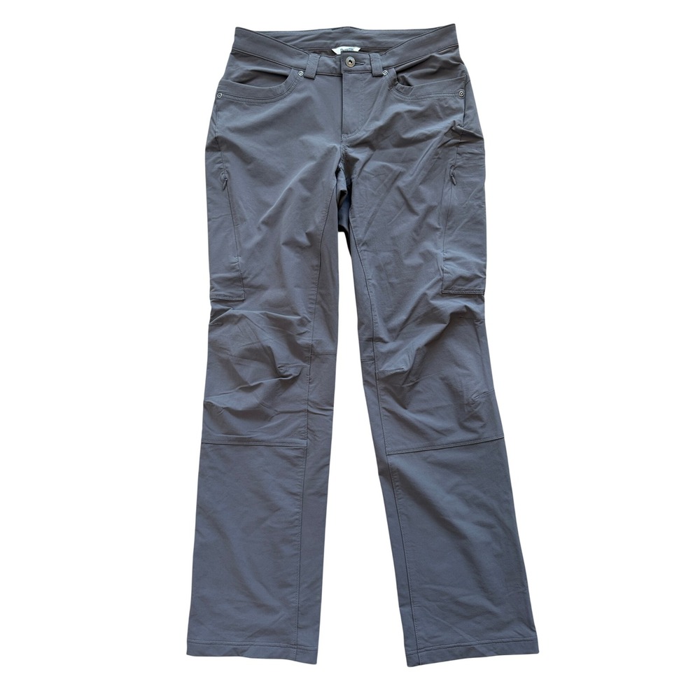 Duluth Trading Co Women Gray Flexpedition Cargo Hiking Pants Size 8 x 33 Outdoor